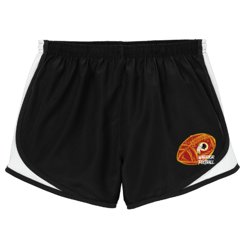 2025 CSA Red Football - Ladies Black Shorts