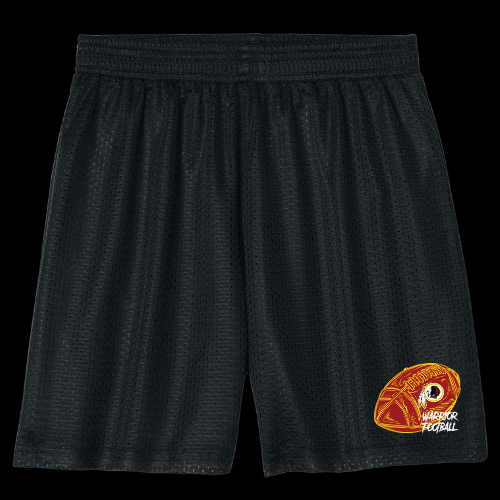 2025 CSA Red Football - Black Men's Mesh Shorts