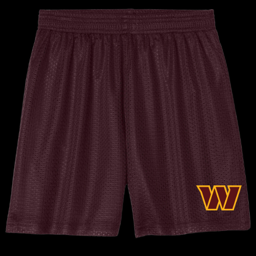 Warrior Football - Maroon Men's Mesh Shorts