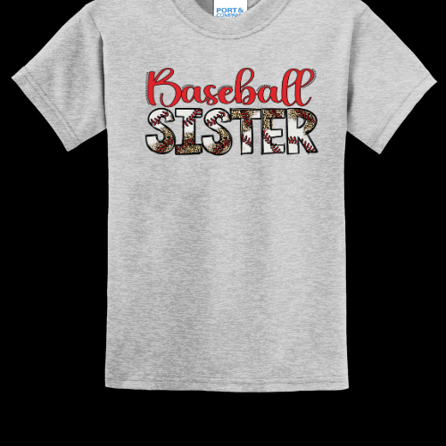 Baseball sister - stitches