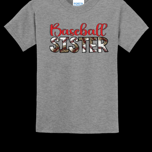 Baseball sister - stitches