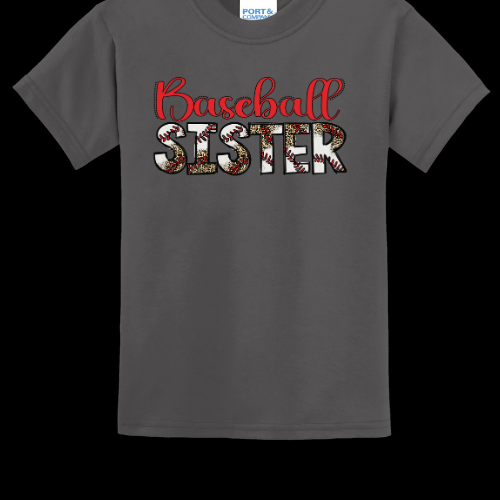 Baseball sister - stitches