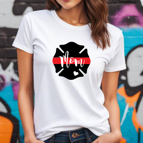 Firefighter mom - shirt