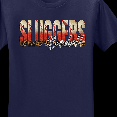 SLUGGERS LEOPARD ADULT DRI-FIT SHIRT
