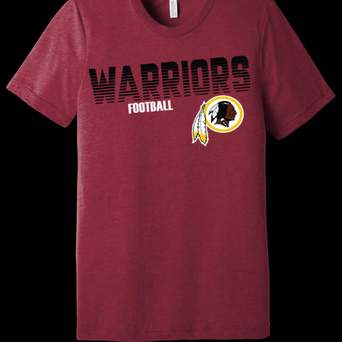 Warriors CSA Football T-shirt (short and long sleeve)