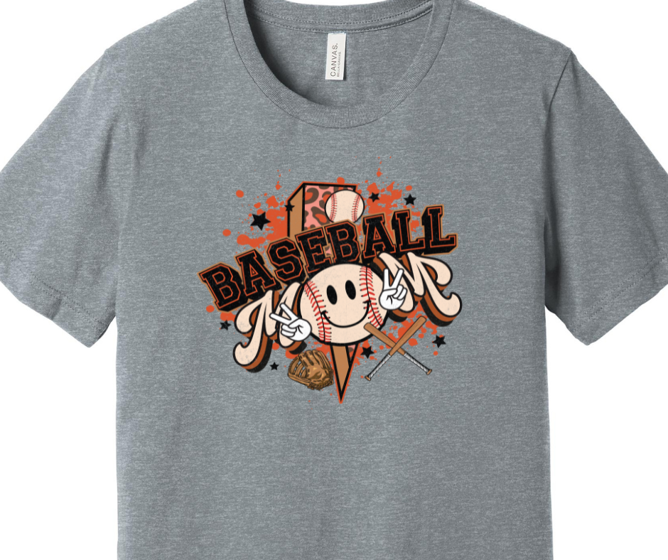 Baseball Mom T-shirt