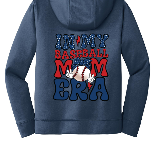 In My Baseball Mom Era Adult Hoodie
