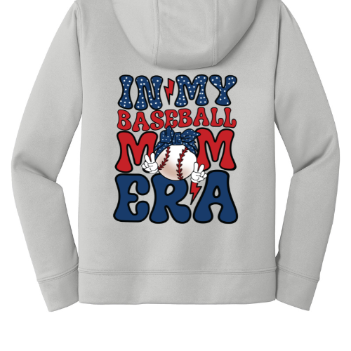 In My Baseball Mom Era Adult Hoodie