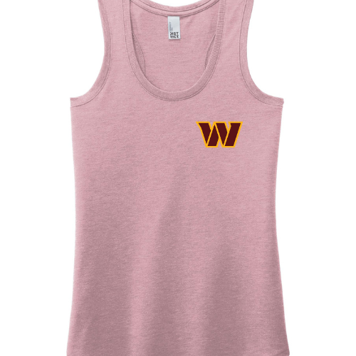 2025 Warriors Ladies Racerback Triblend Tank Tops