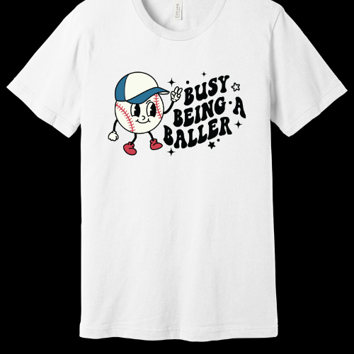 Busy Being a Baller - Youth Dri-Fit Shirt