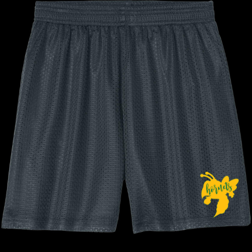 Yulee Hornets Iron Grey Men's Mesh Shorts