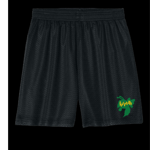 Yulee Hornets Black Youth Mesh Shorts
