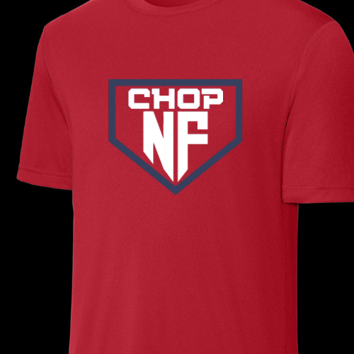 NF CHOP TEAM LOGO RED YOUTH T-SHIRT