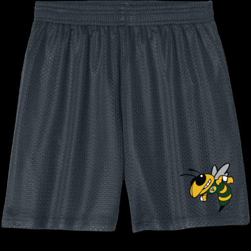 Yulee Hornets Iron Grey Men's Mesh Shorts