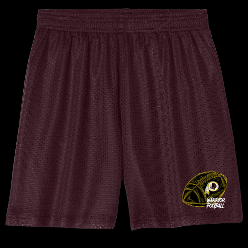 2025 CSA Red Football - Maroon Men's Mesh Shorts
