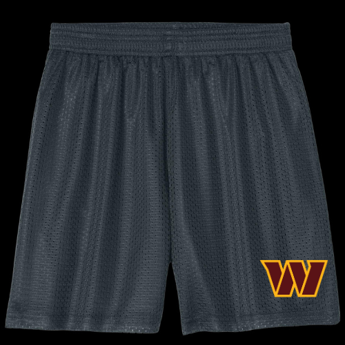 2025 CSA Red Football - Iron Grey Men's Mesh Shorts