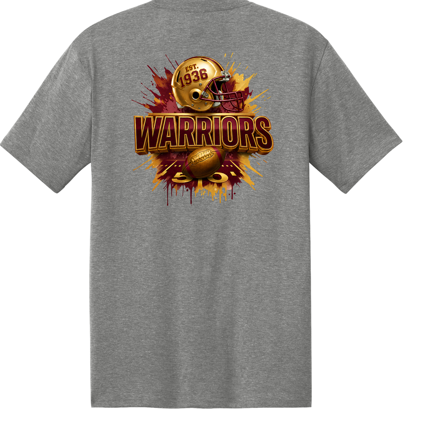 2026 CSA Warriors TEAM Adult Tri-blend T-Shirts - non Athlete