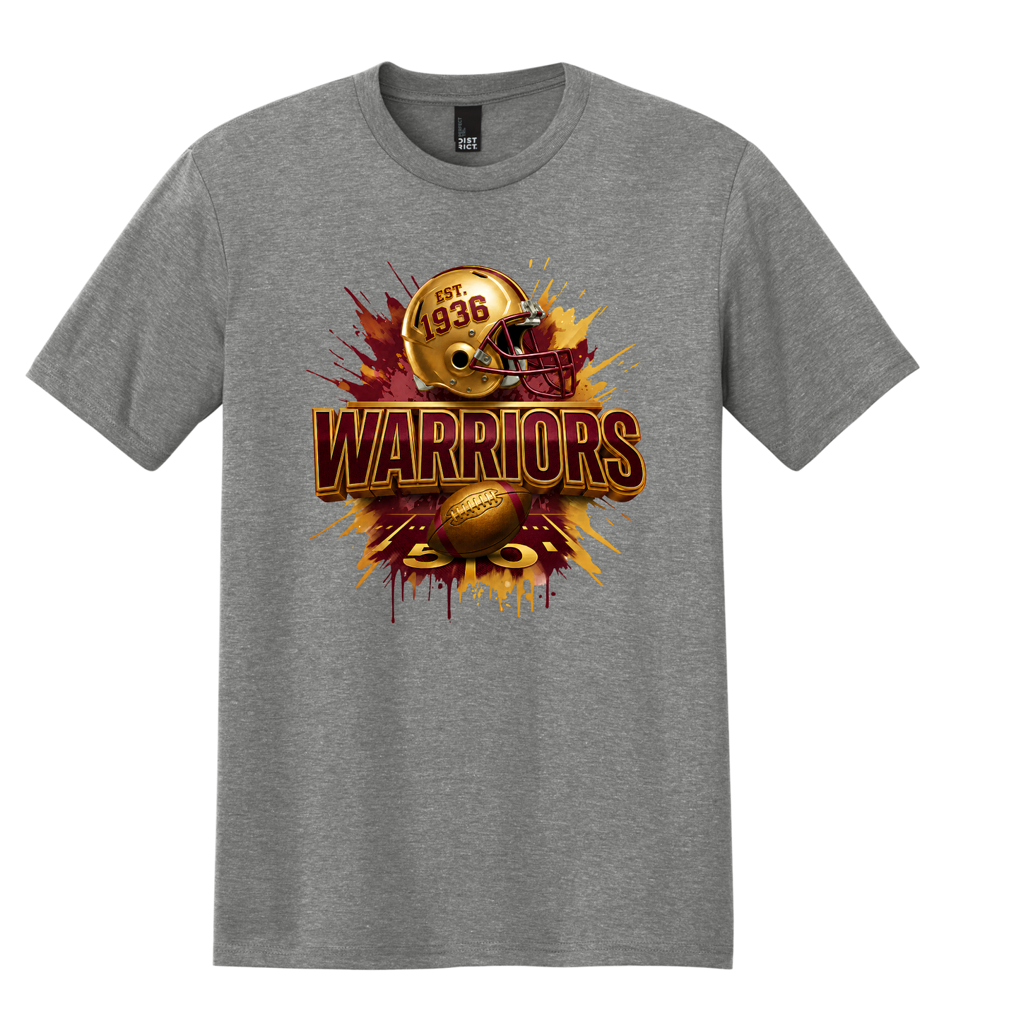 2026 CSA Warriors TEAM Adult Tri-blend T-Shirts - non Athlete