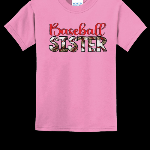 Baseball sister - stitches