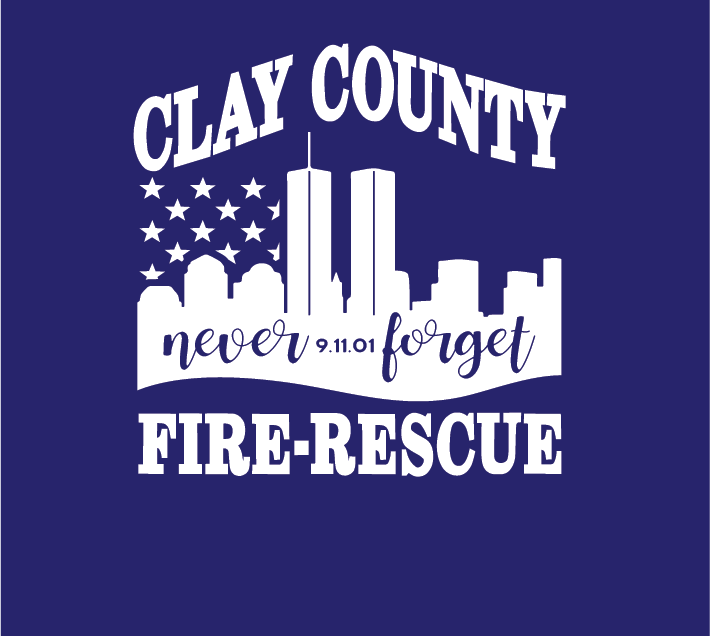 9/11 Clay County Fire short sleeve t-shirt