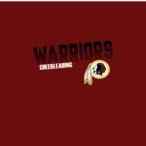 Warriors Cheerleading T-shirt (short and long sleeve)