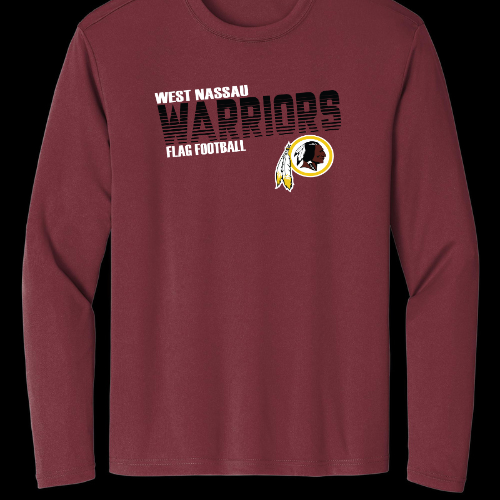 West Nassau Flag Football Dri-Fit Adult Long Sleeve Shirt