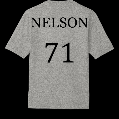 NAME AND NUMBER - shirt addition