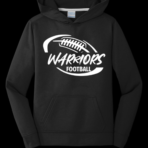 Youth Warriors Football T-shirt/Hoodie