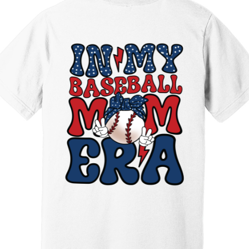 In My Baseball Mom Era Adult T-Shirt