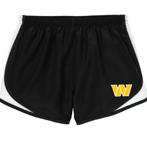 2025 CSA Red Football - Ladies Black Shorts