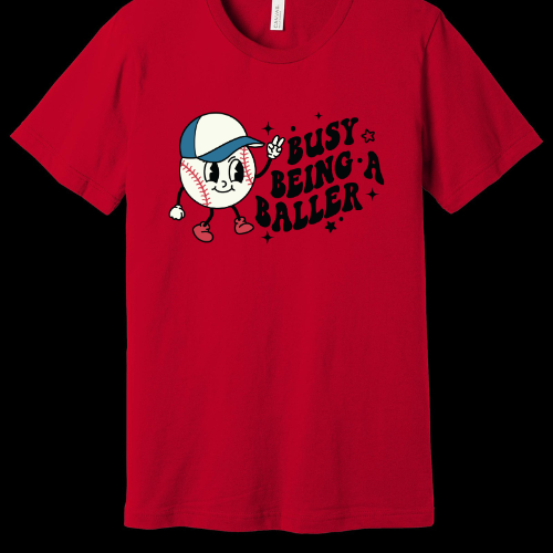Busy Being a Baller - Youth T-Shirt