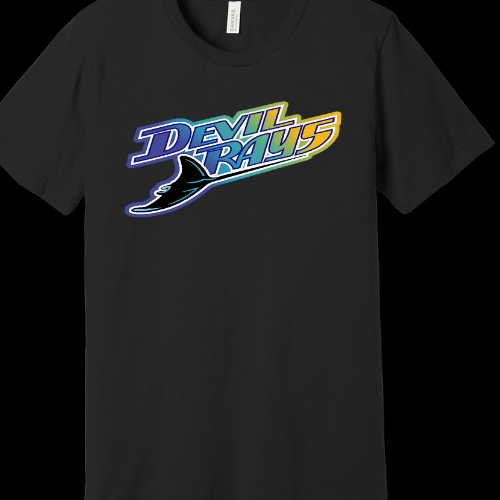 DEVIL RAYS ADULT T-SHIRT