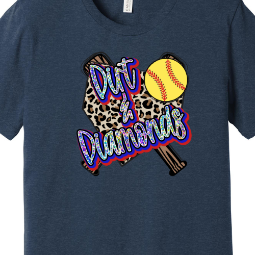 Dirt and Diamonds Adult T-Shirt