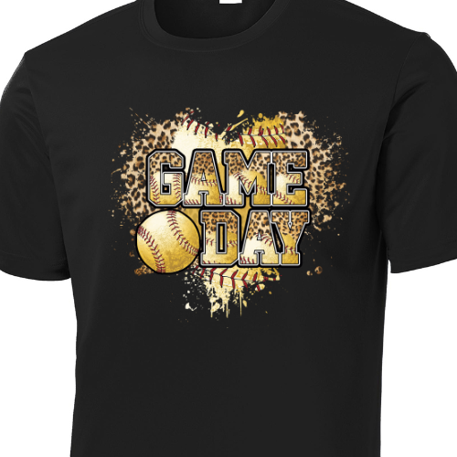 Game Day Softball Adult T-Shirt