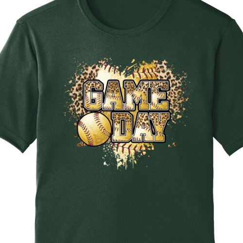 Game Day Softball Adult T-Shirt