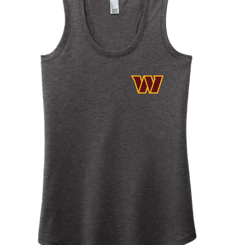 2025 Warriors Ladies Racerback Triblend Tank Tops
