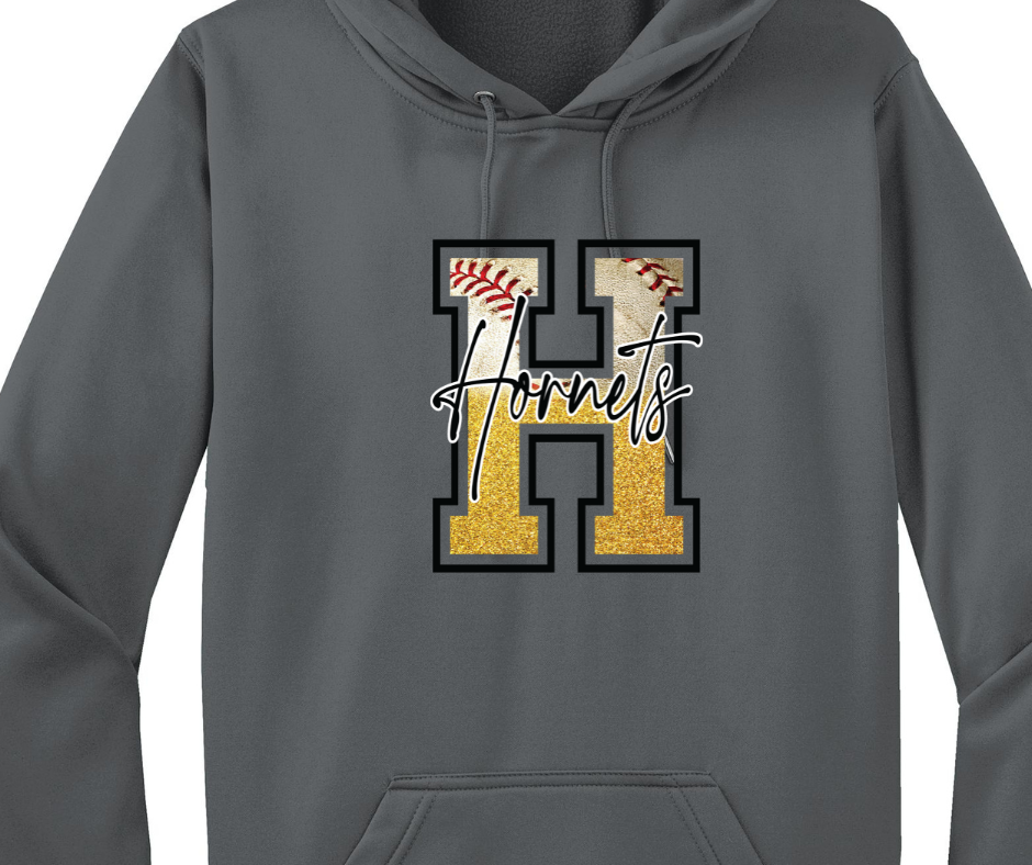 Hornets "H" Baseball Dri-fit Hoodie