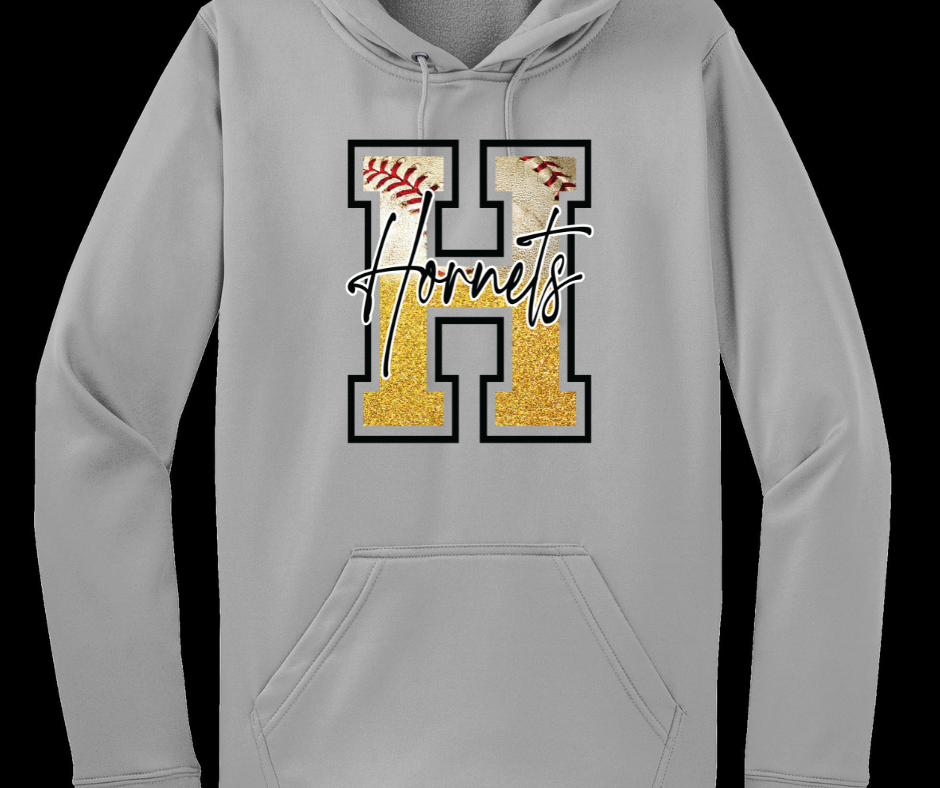 Hornets "H" Baseball Dri-fit Hoodie