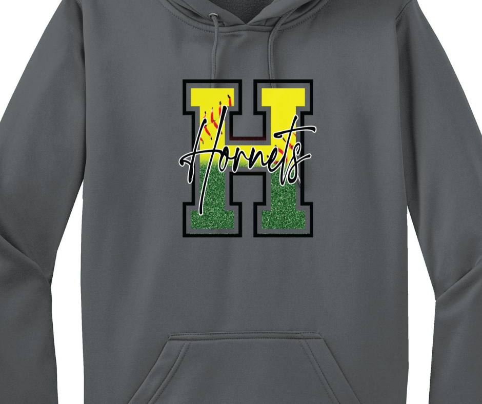 Hornets "H" Softball Dri-fit Hoodie