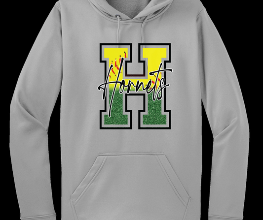 Hornets "H" Softball Dri-fit Hoodie