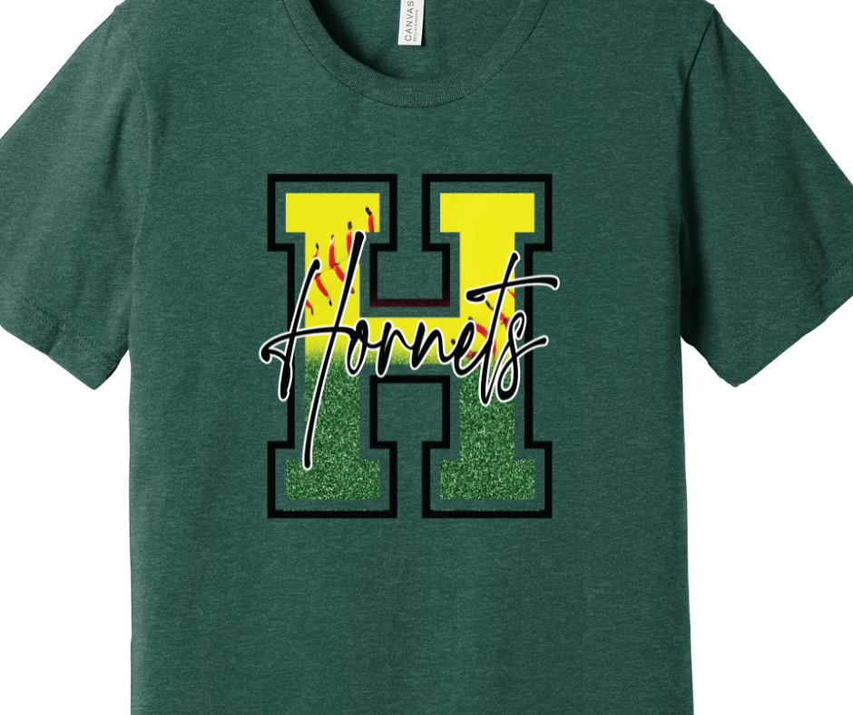 Hornets Softball Adult T-Shirt