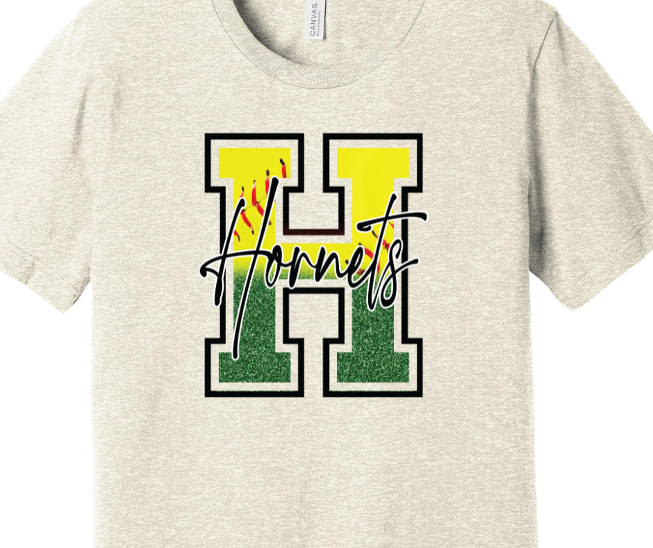 Hornets Softball Adult T-Shirt