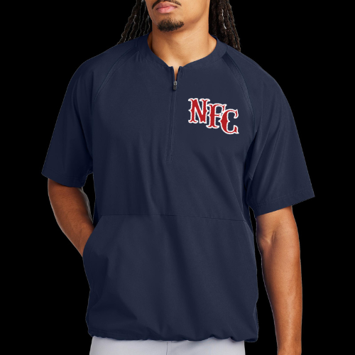 NFC - Navy 1/2 Zip Short Sleeve Jacket
