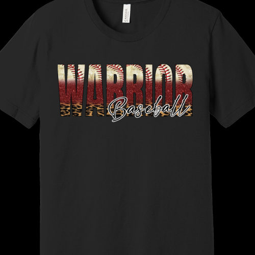 Warriors Baseball Adult T-Shirt