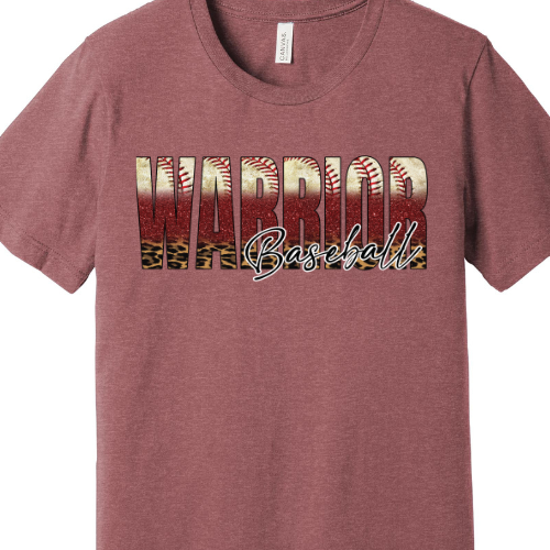 Warriors Baseball Adult T-Shirt