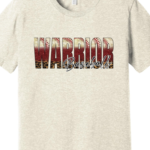 Warriors Baseball Adult T-Shirt