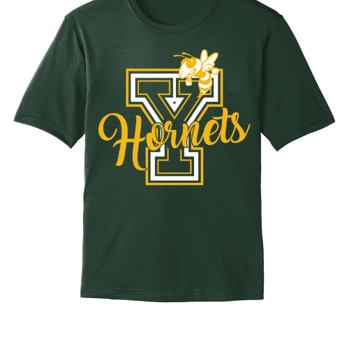 Yulee "Y" Hornets School Spirit Shirt - Adult